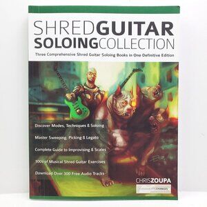 Shred Guitar Soloing Compilation Three Comprehensive Books in One Zoupa Book
